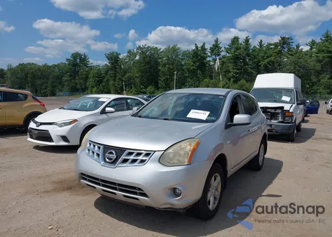 2013 Nissan Rogue S из США, поврежденный, VIN JN8AS5MV4DW629043